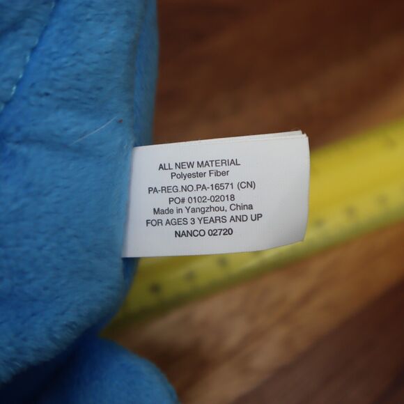 Nanco 8" Bat Halloween Plush Stuffed Animal Blue Green - Picture 6 of 12